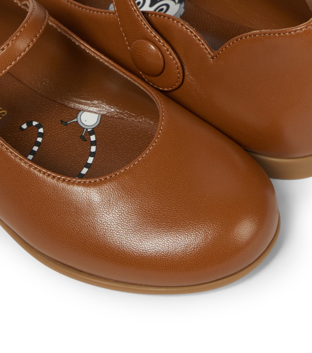 Melodie leather ballet flats | Christian Louboutin Kids