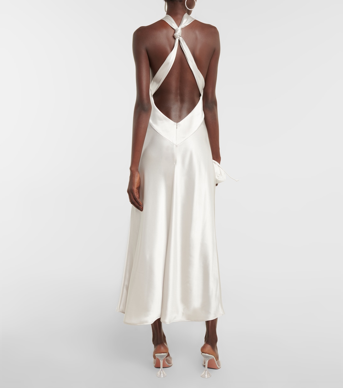 Bridal Santorini satin gown | Galvan
