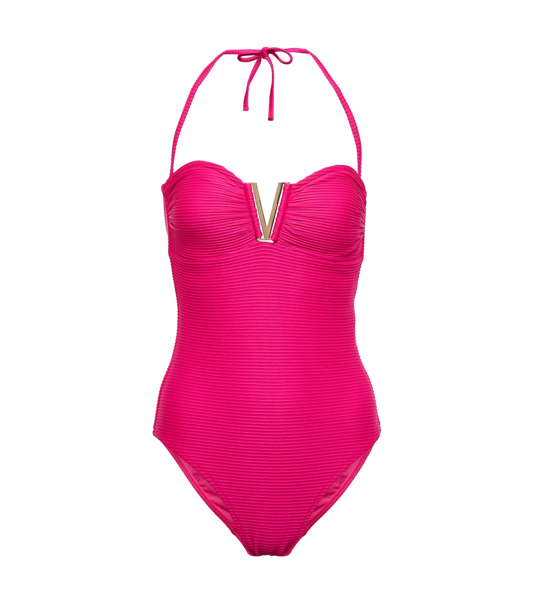 Tremezzo bandeau swimsuit | Heidi Klein