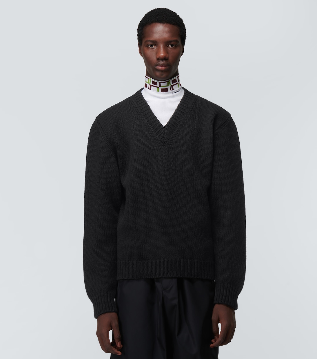 Pullover in lana vergine | Prada