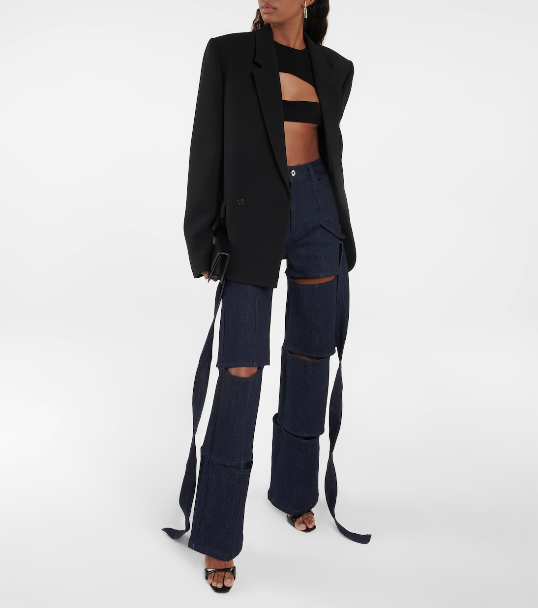 Cutout crop top | Mônot
