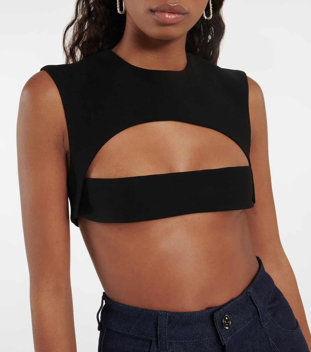 Cutout crop top | Mônot