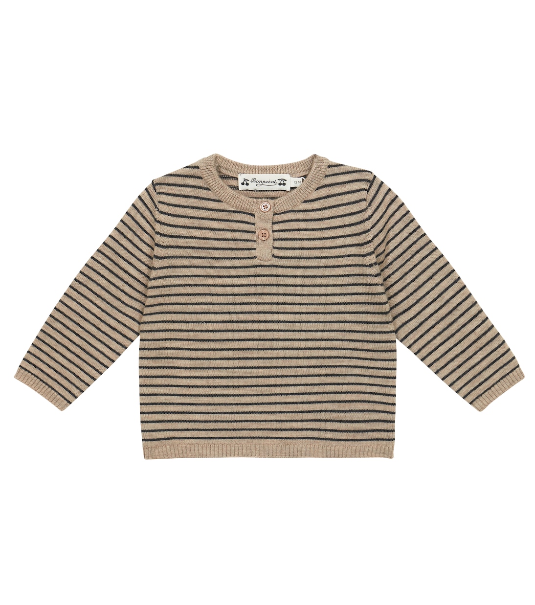 Baby - Pullover in lana a righe | Bonpoint