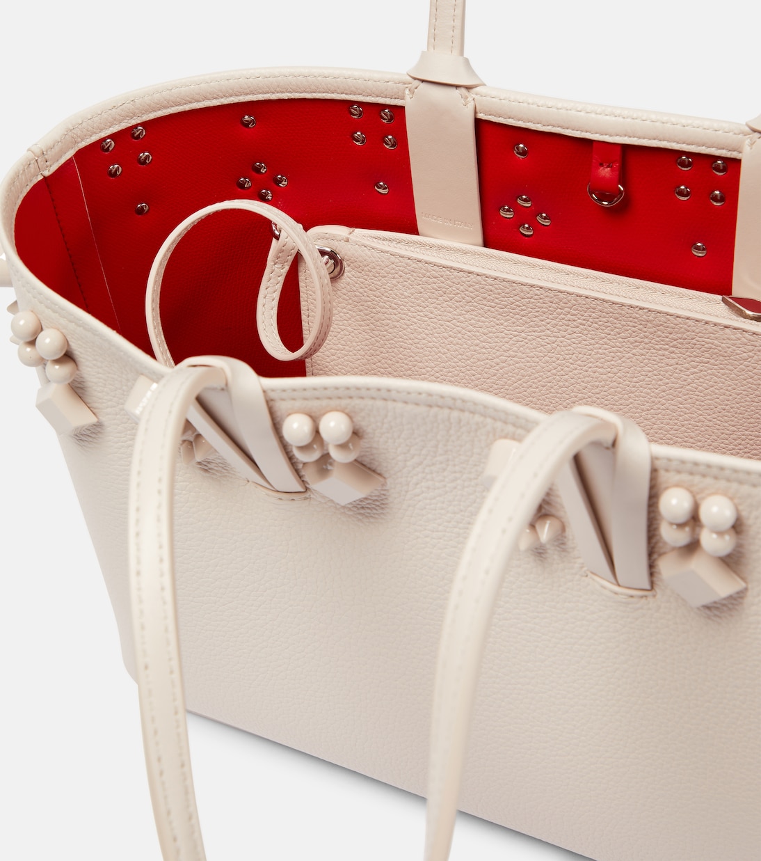 Cabata Small leather tote bag | Christian Louboutin