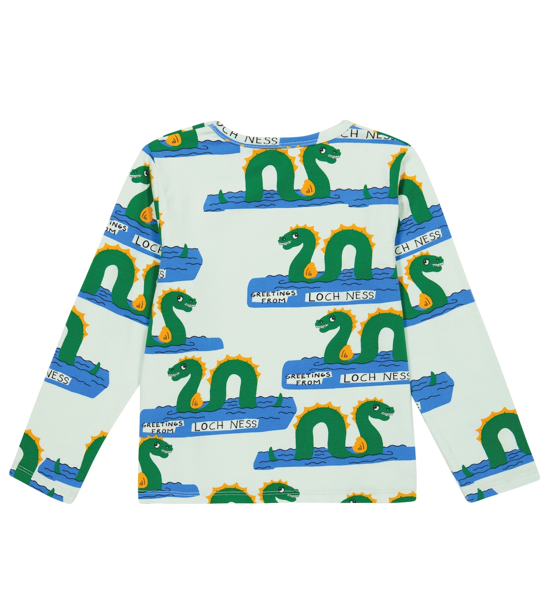 Printed cotton-blend top | Mini Rodini