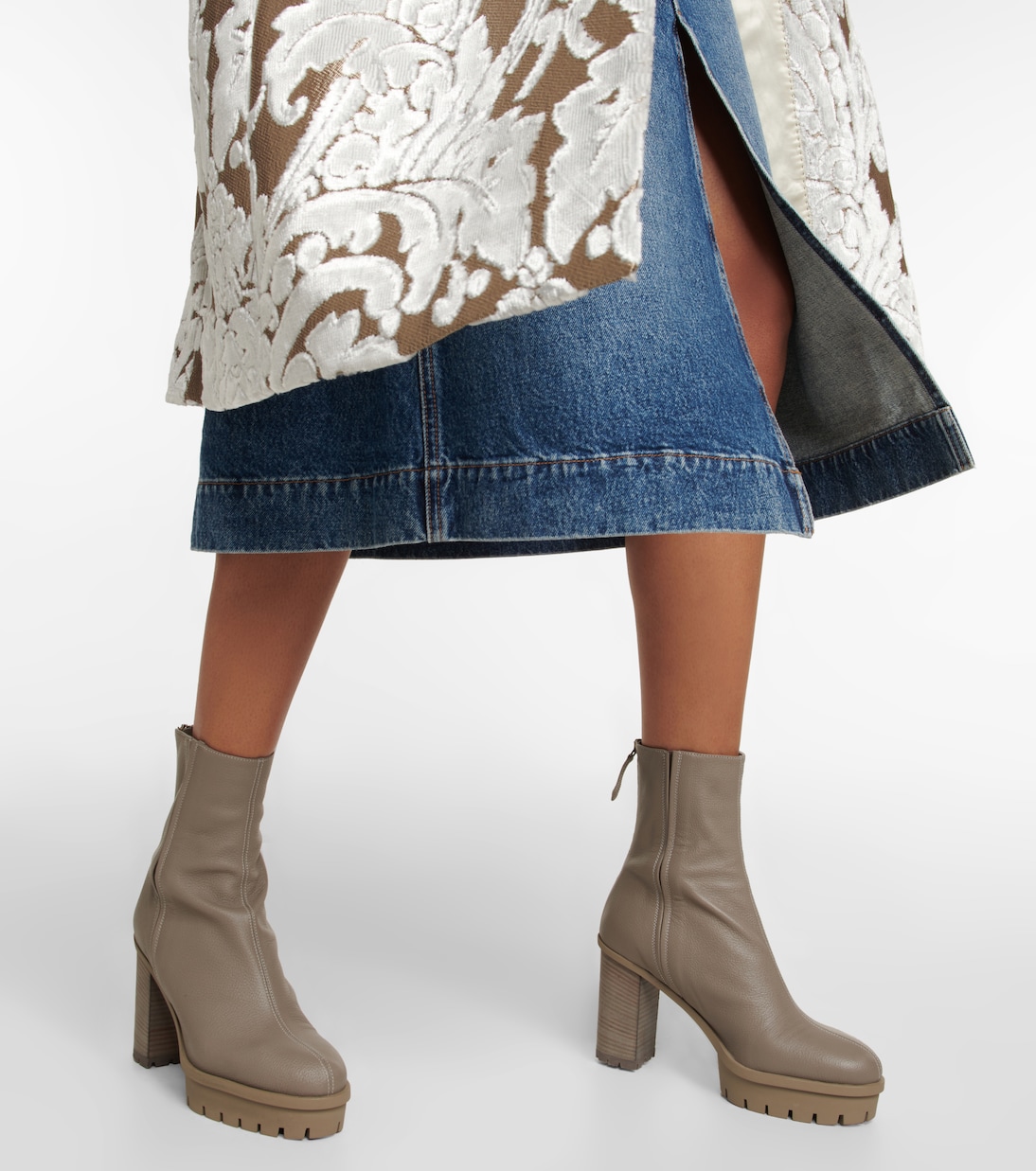 Stivaletti Francoise in pelle | Aquazzura