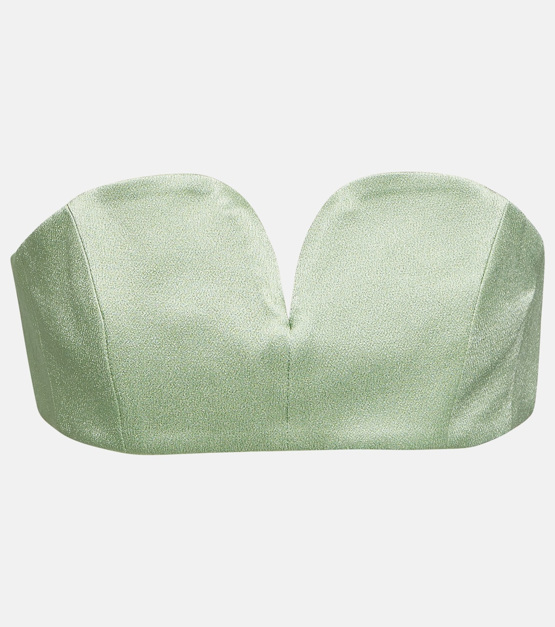 Sujetador bandeau Clyde de satén | Blazé Milano