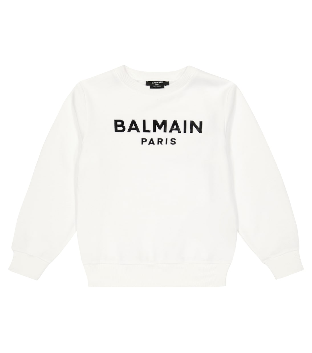 Sweatshirt aus Baumwoll-Jersey | Balmain Kids