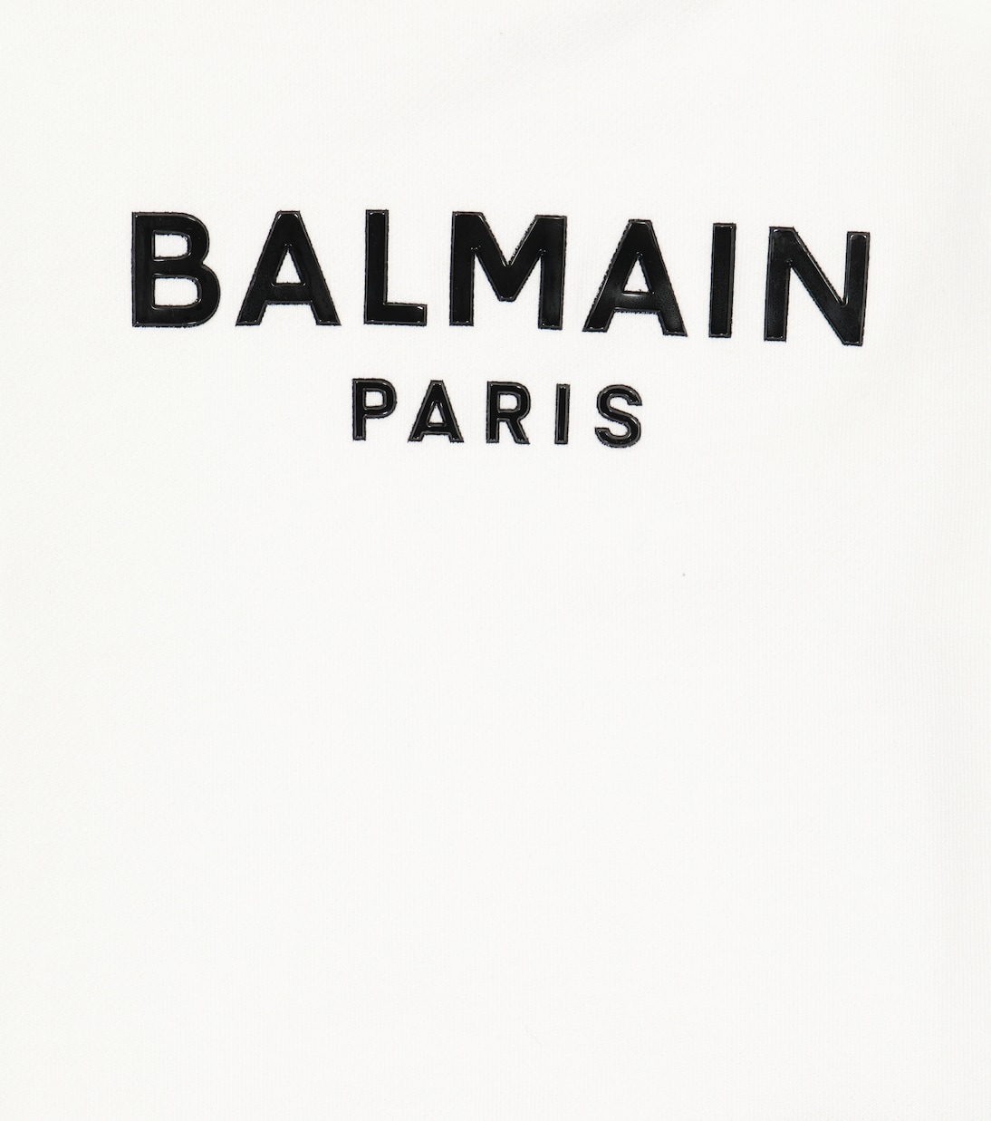 Sweatshirt aus Baumwoll-Jersey | Balmain Kids