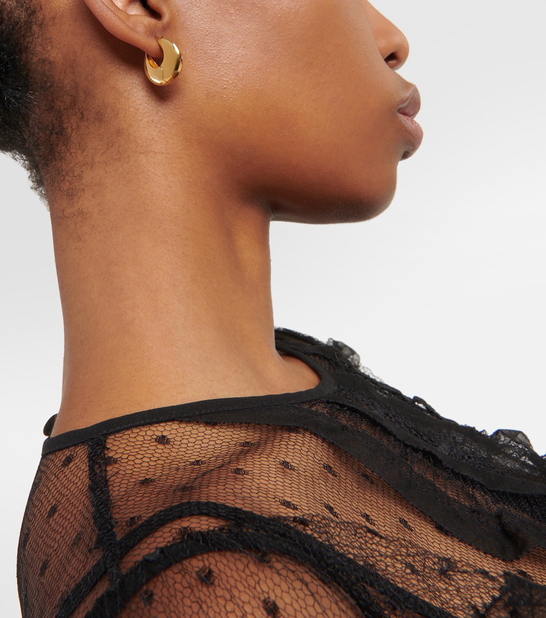 Bialy 18kt gold vermeil hoop earrings | Sophie Buhai