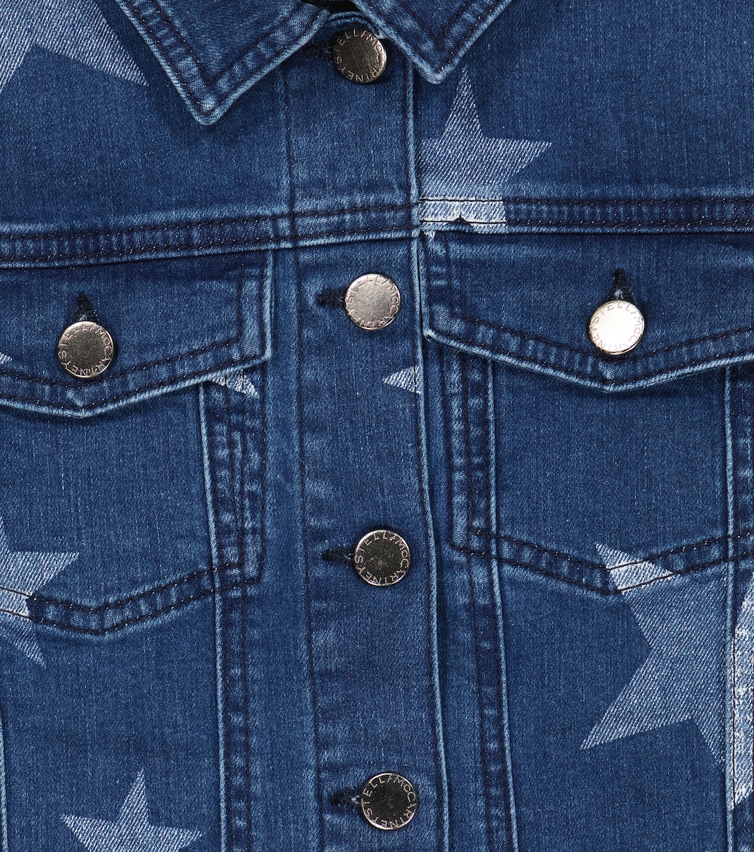 Printed denim jacket | Stella McCartney Kids