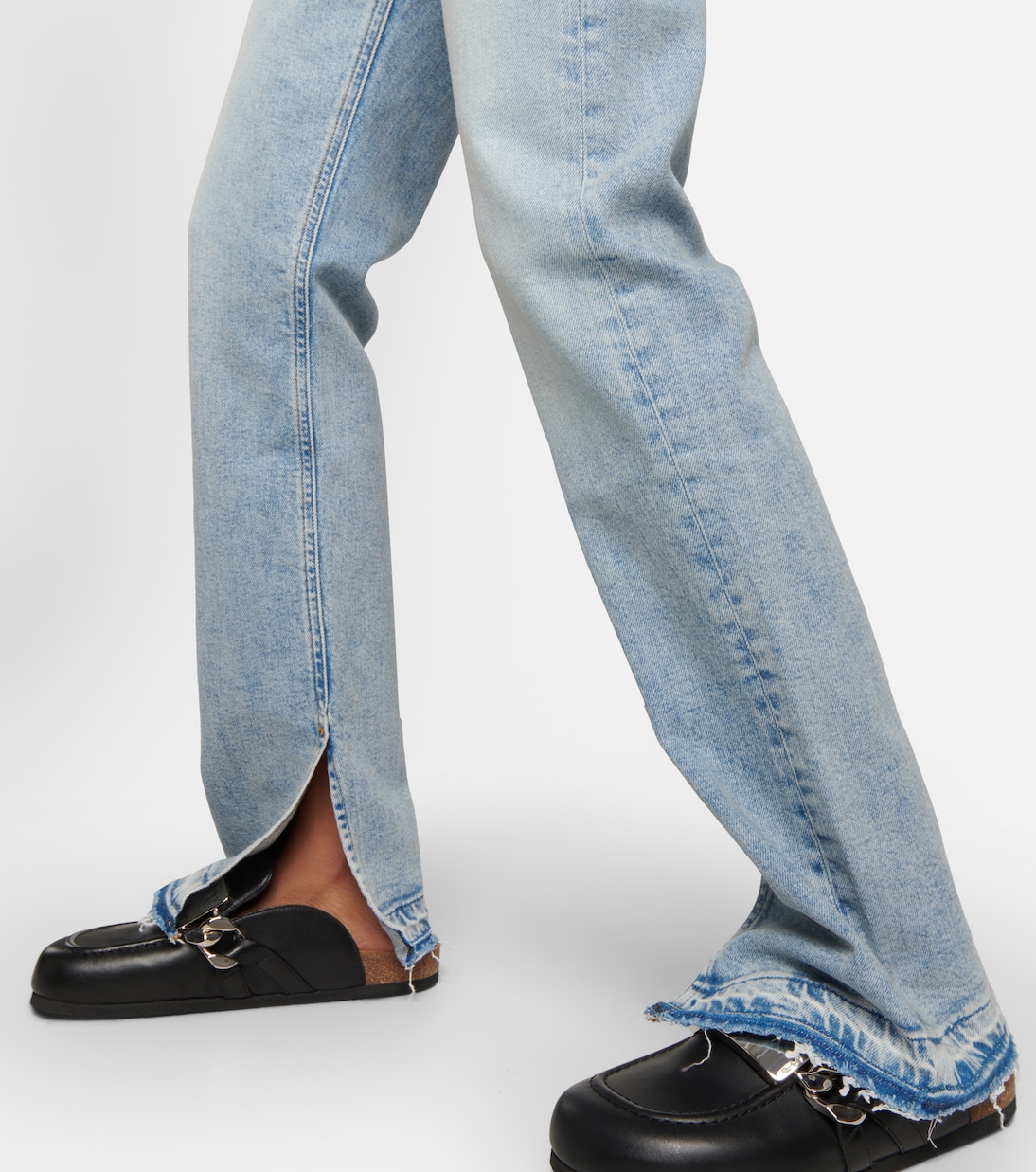 70s high-rise split-hem bootcut jeans | Re/Done