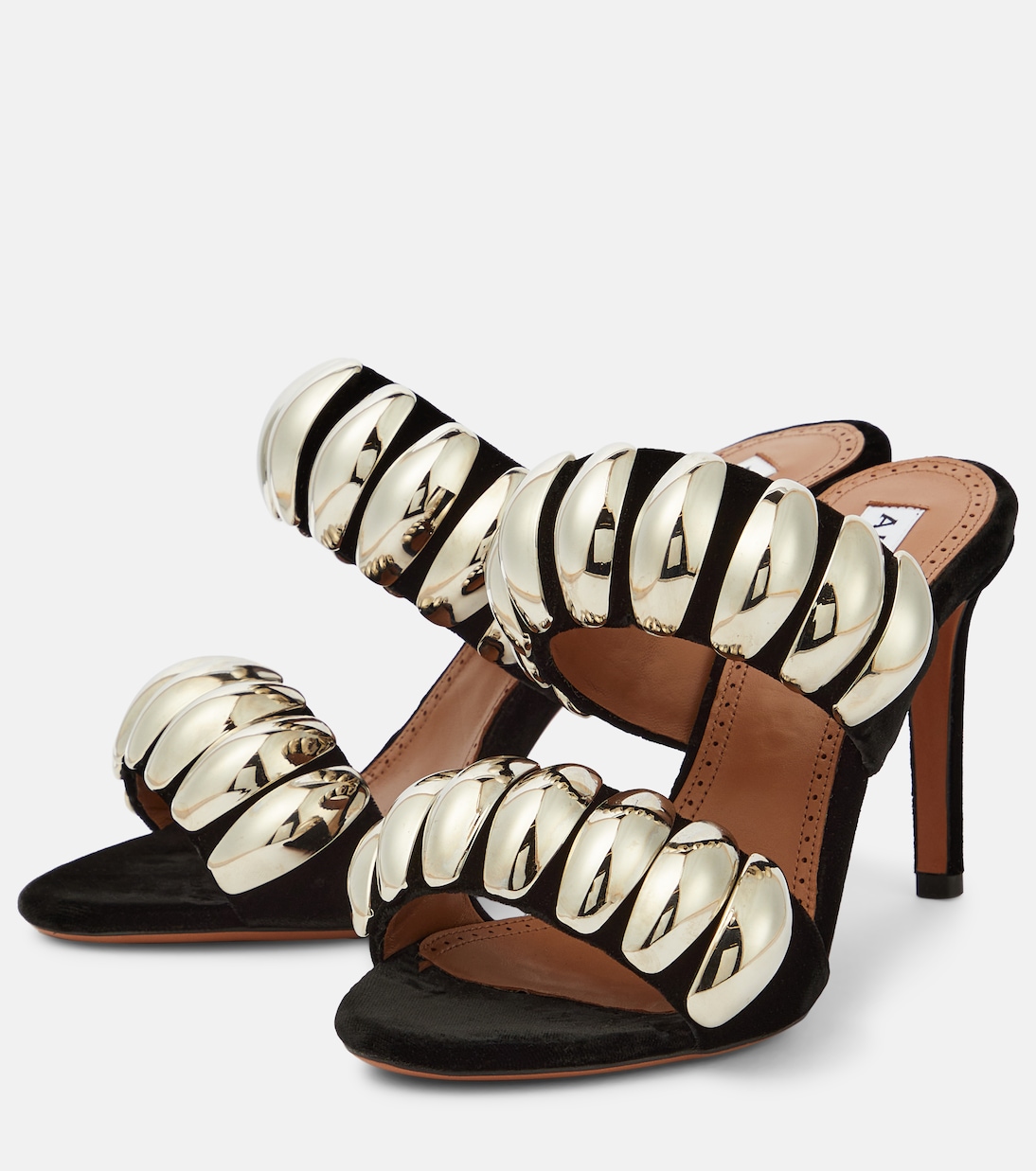 Mules Tribale in suede | Alaïa