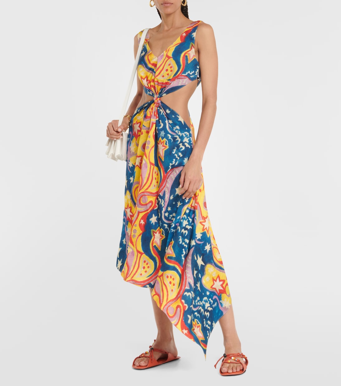 X No Vacancy Inn beaded leather sandals | Marni