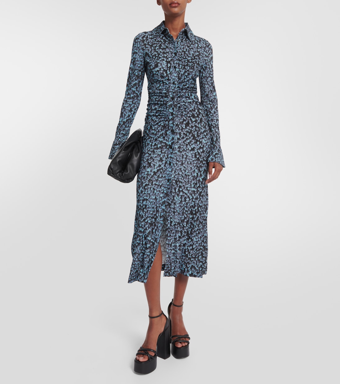 Claudia printed shirt dress | Altuzarra