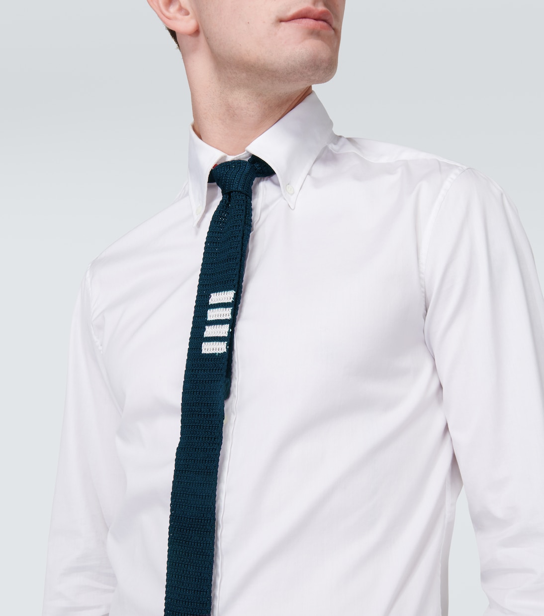 Cravatta 4-Bar in seta | Thom Browne