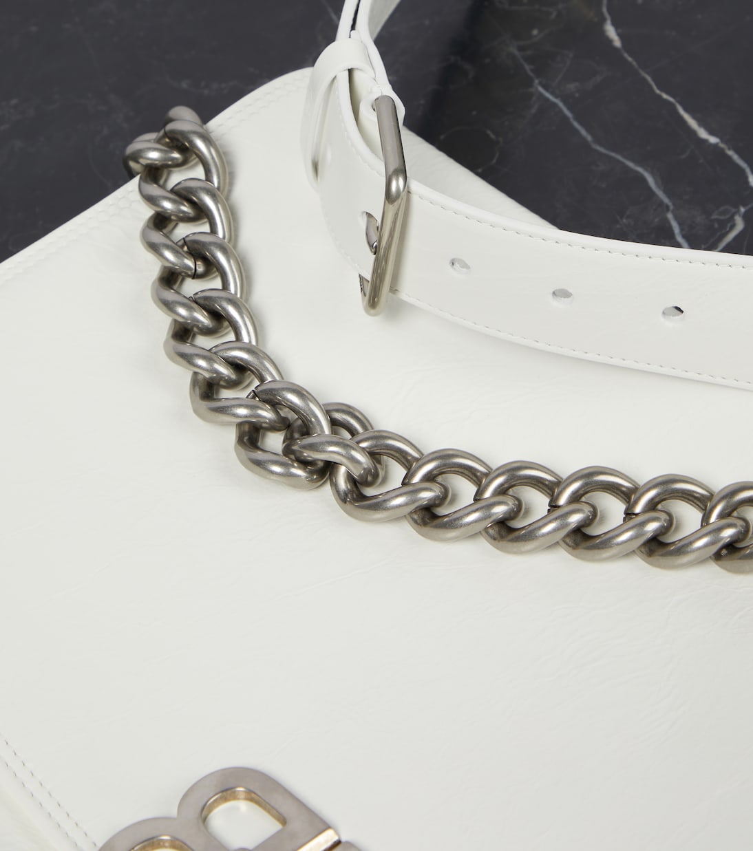 Schultertasche BB aus Leder | Balenciaga