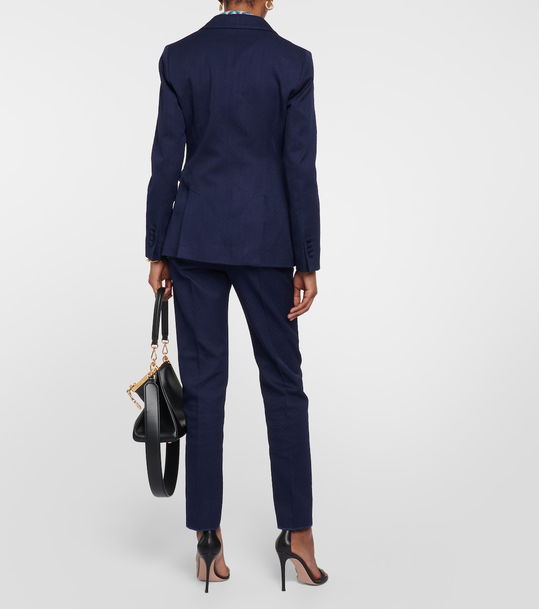 Blazer en jacquard de paisley de algodón | Etro