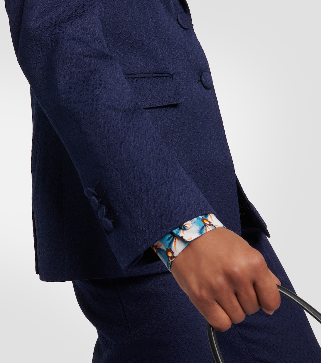 Blazer en jacquard de paisley de algodón | Etro