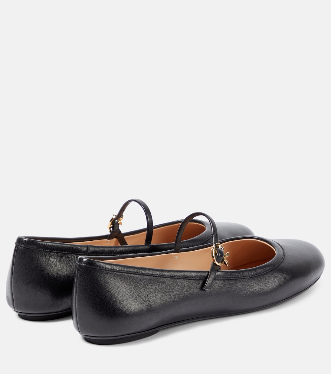 Ballerinas Carla aus Leder | Gianvito Rossi