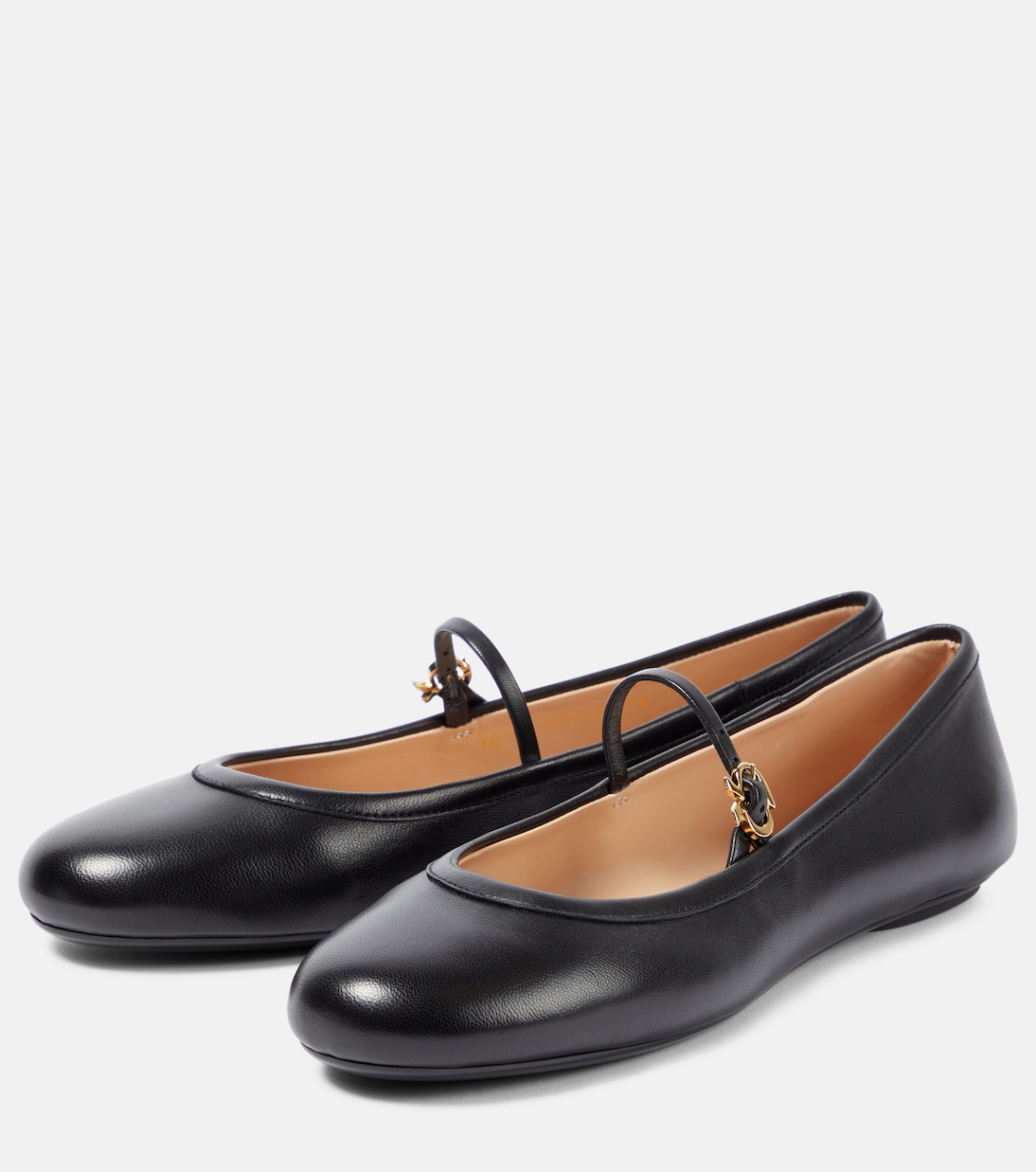 Ballerinas Carla aus Leder | Gianvito Rossi