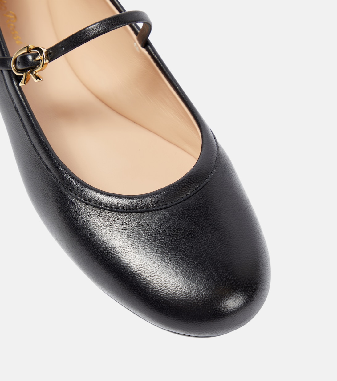 Ballerinas Carla aus Leder | Gianvito Rossi