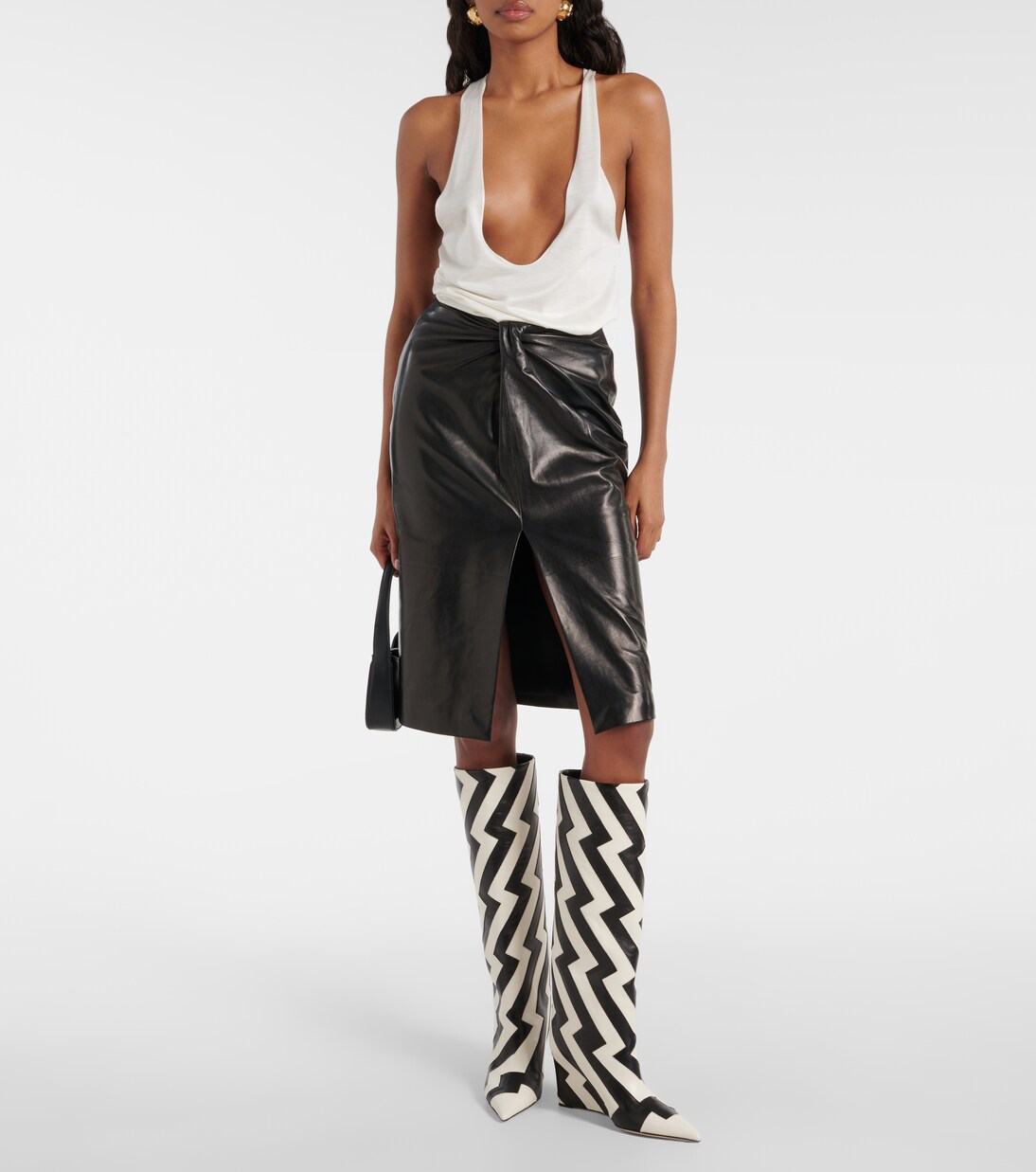 Stiefel Blake 85 aus Leder | Jimmy Choo