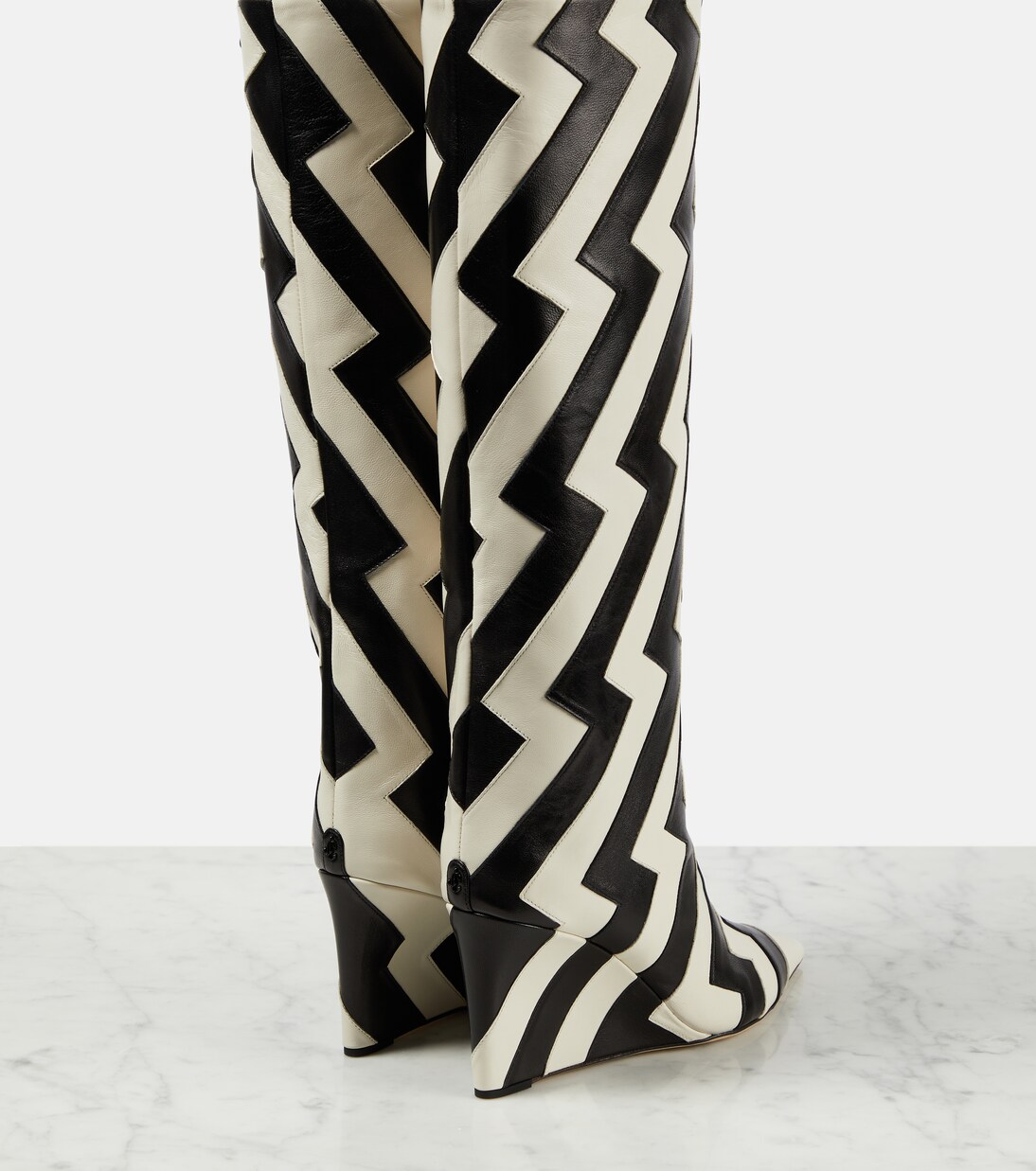 Stiefel Blake 85 aus Leder | Jimmy Choo