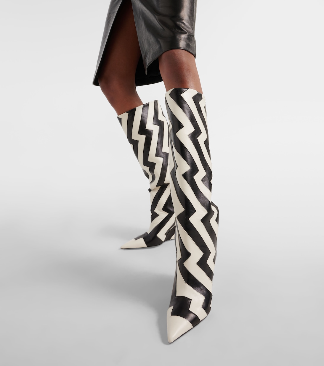 Stiefel Blake 85 aus Leder | Jimmy Choo