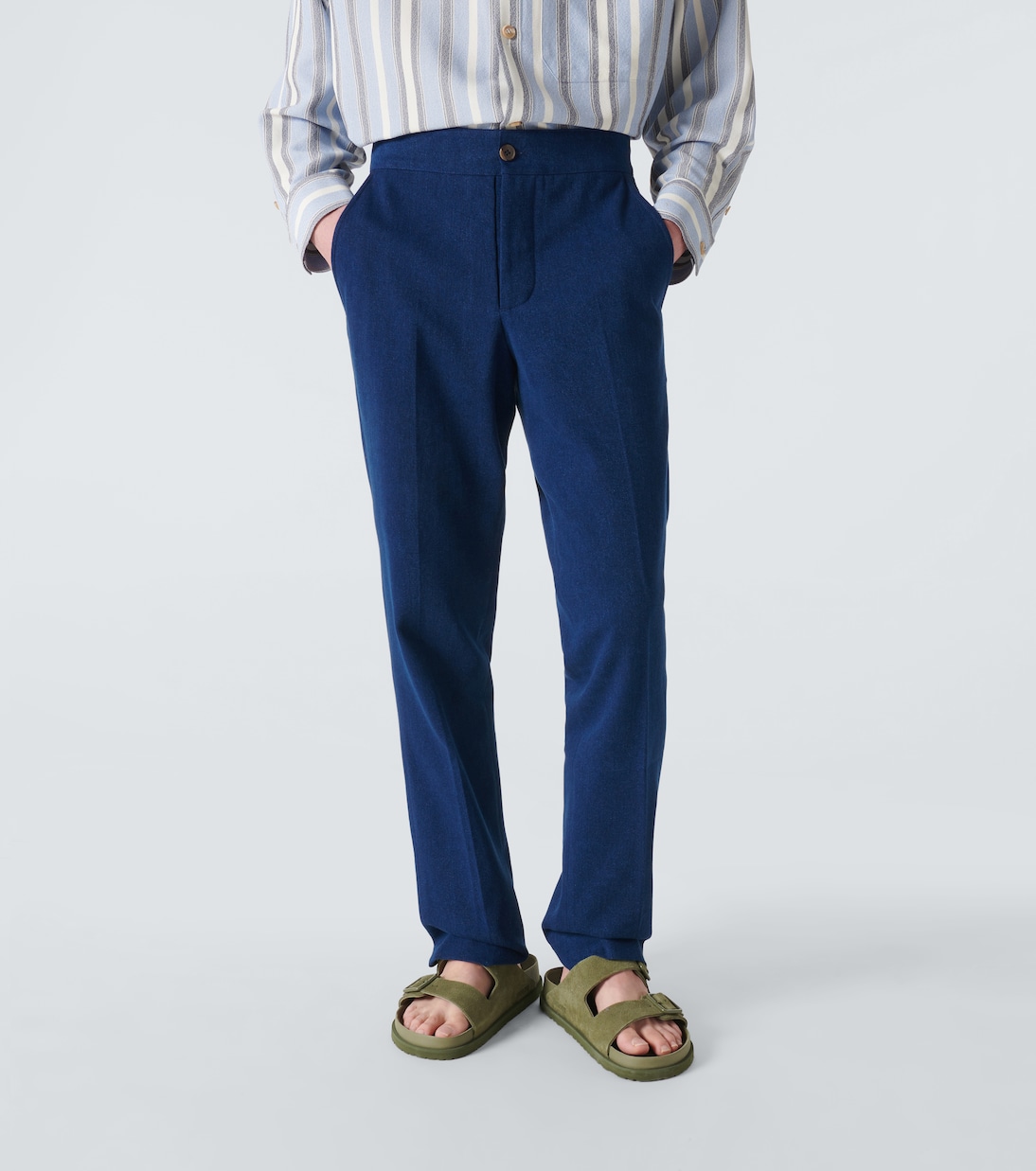 Pantalones slim de algodón | King & Tuckfield