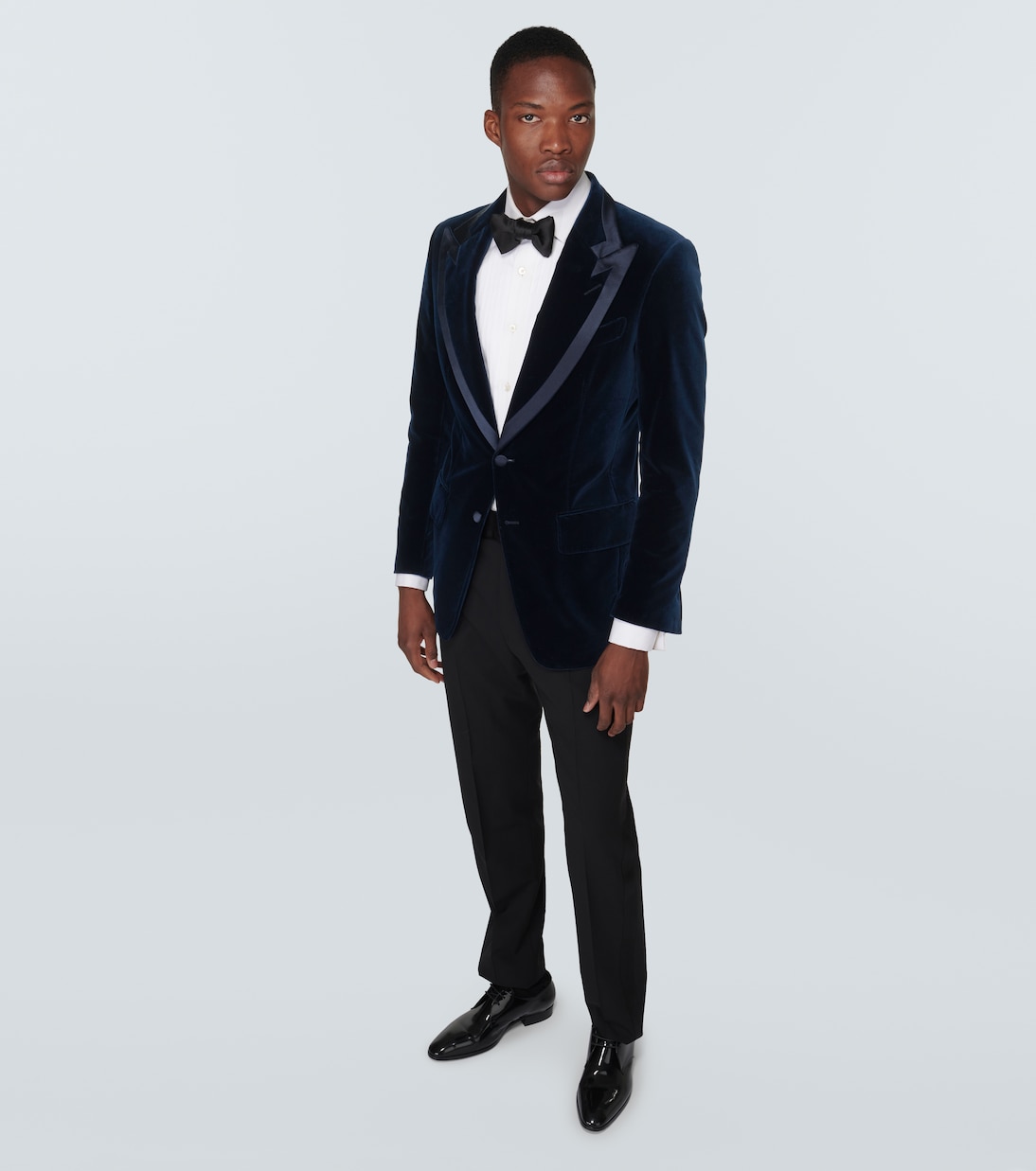 Smokingjacke Atticus aus Baumwollsamt | Tom Ford
