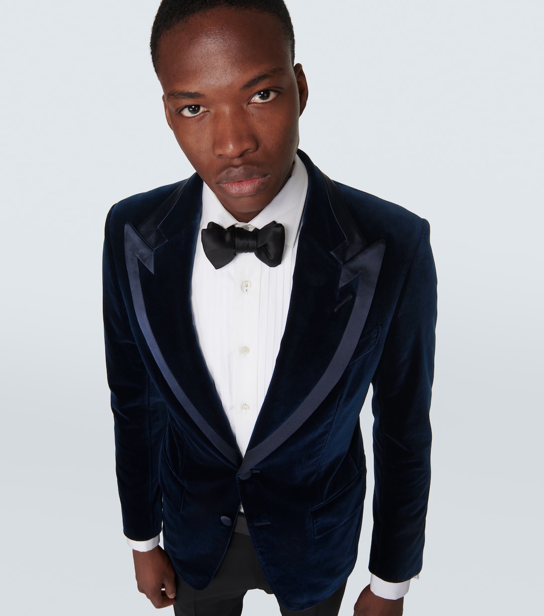 Smokingjacke Atticus aus Baumwollsamt | Tom Ford