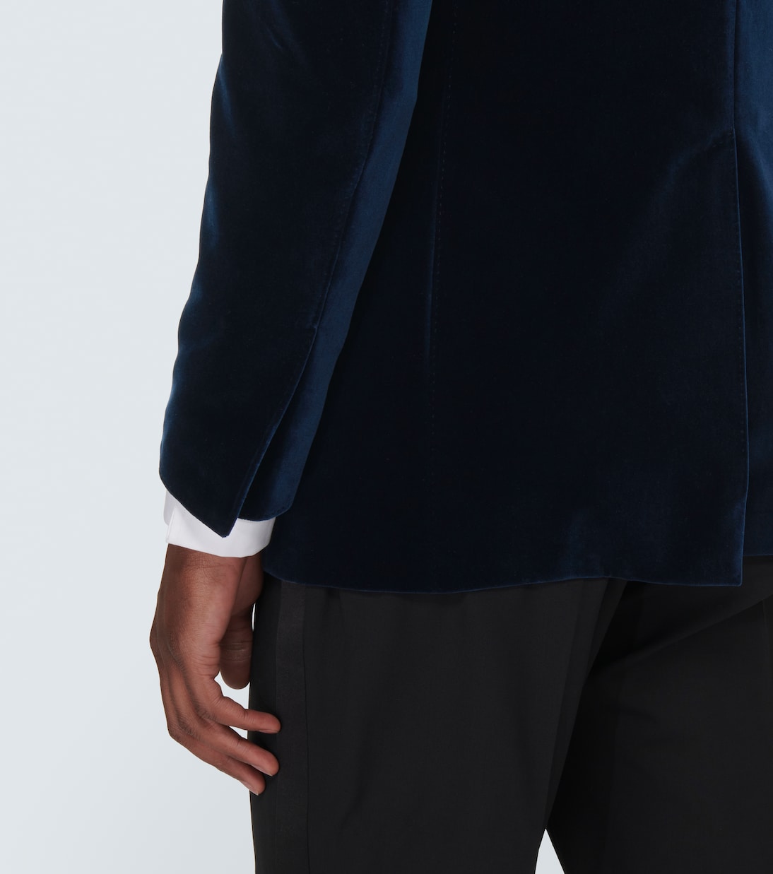 Smokingjacke Atticus aus Baumwollsamt | Tom Ford
