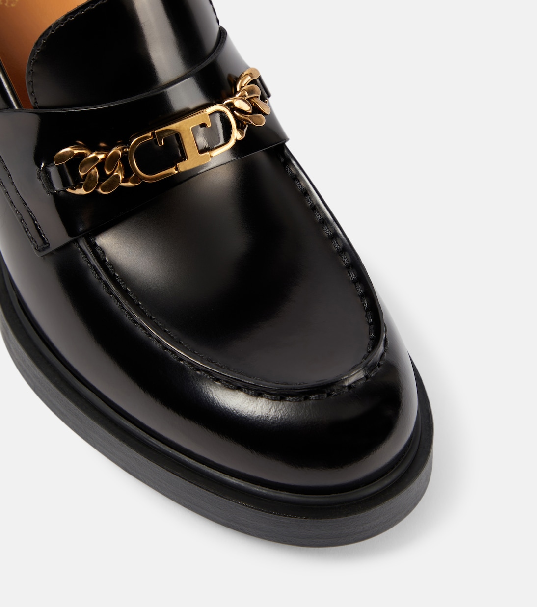 Leather loafer pumps | Tod's