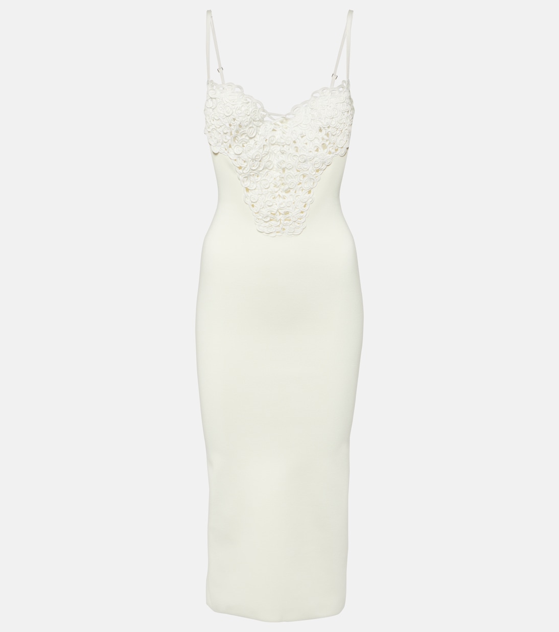 Robe midi Sculpted Spiral | Galvan