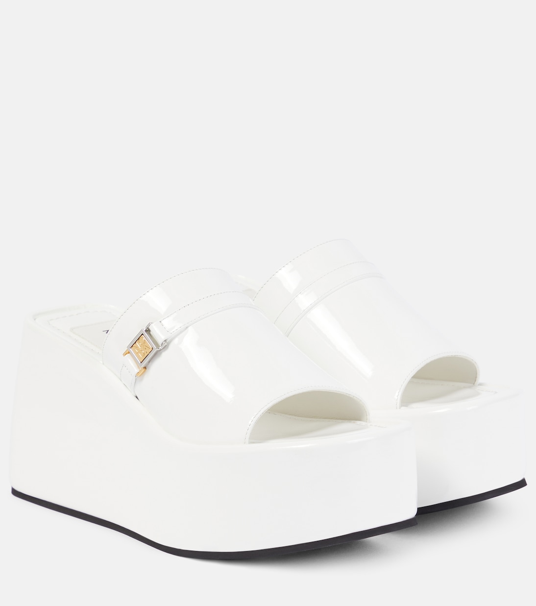 Bulla Yelena leather platform slides | Nodaleto