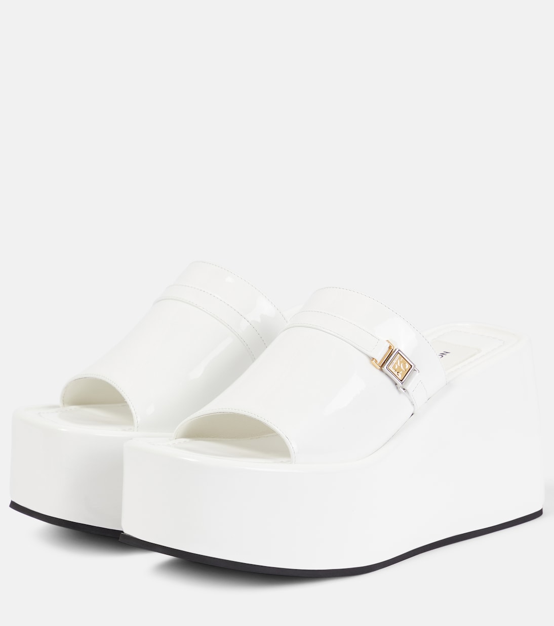 Bulla Yelena leather platform slides | Nodaleto