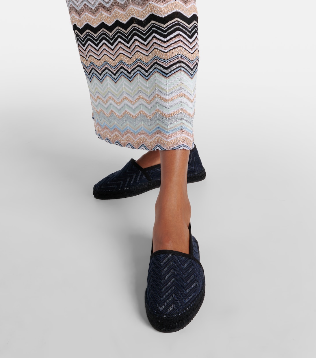 Alpargatas Elle en zigzag | Missoni