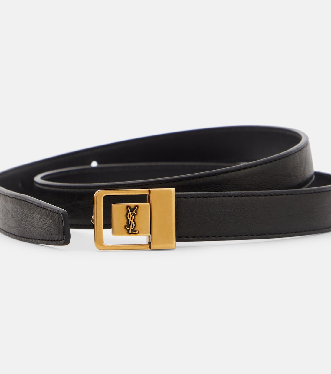 Cintura La 66 in pelle | Saint Laurent