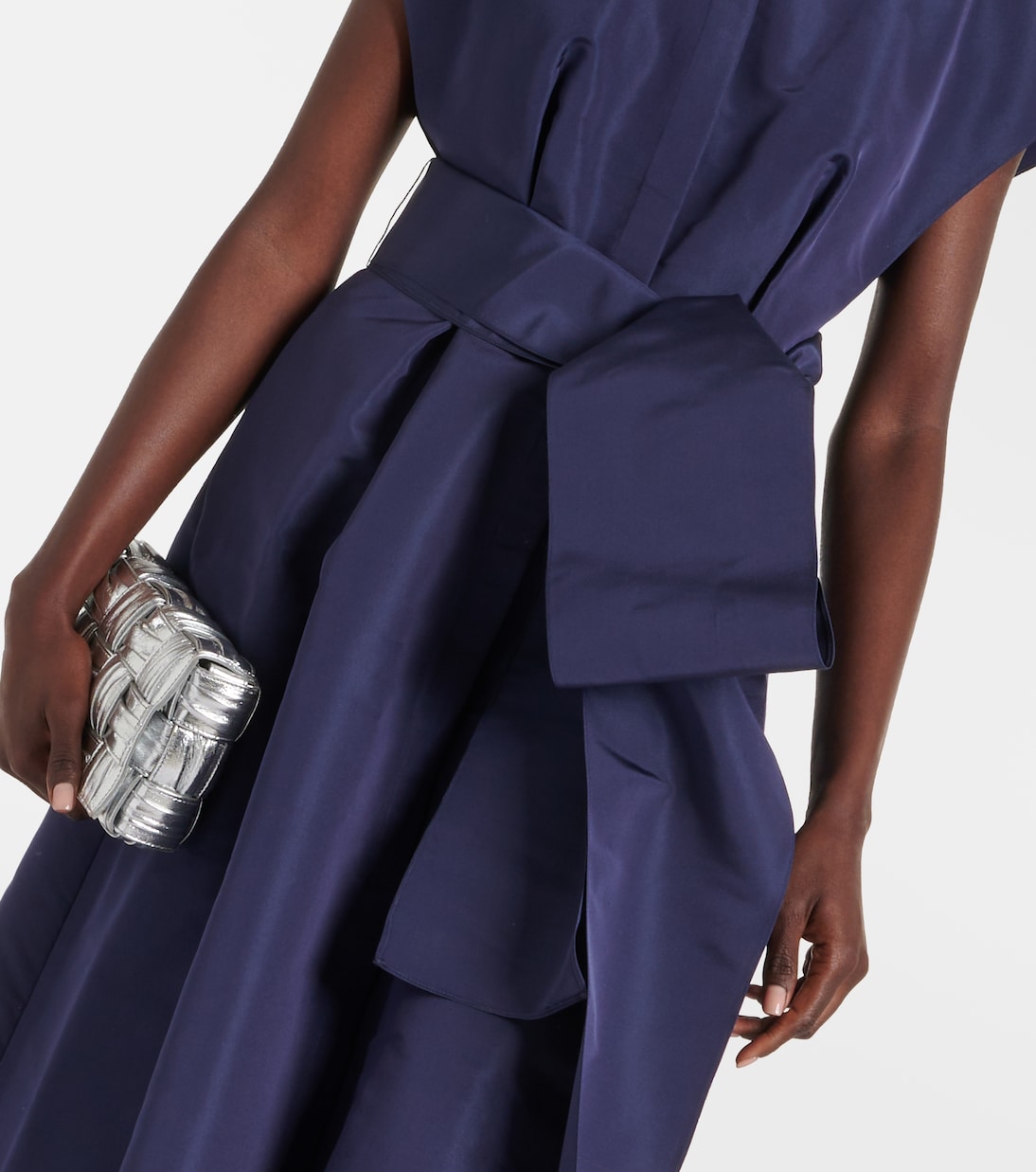 Robe midi en soie | Carolina Herrera