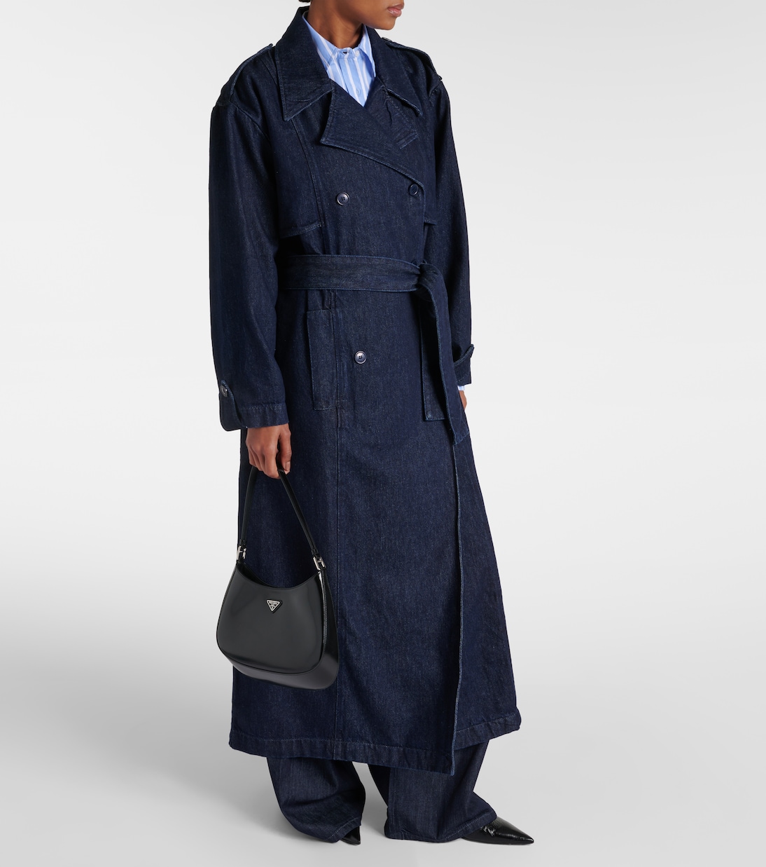 Trench di jeans Nikola | The Frankie Shop