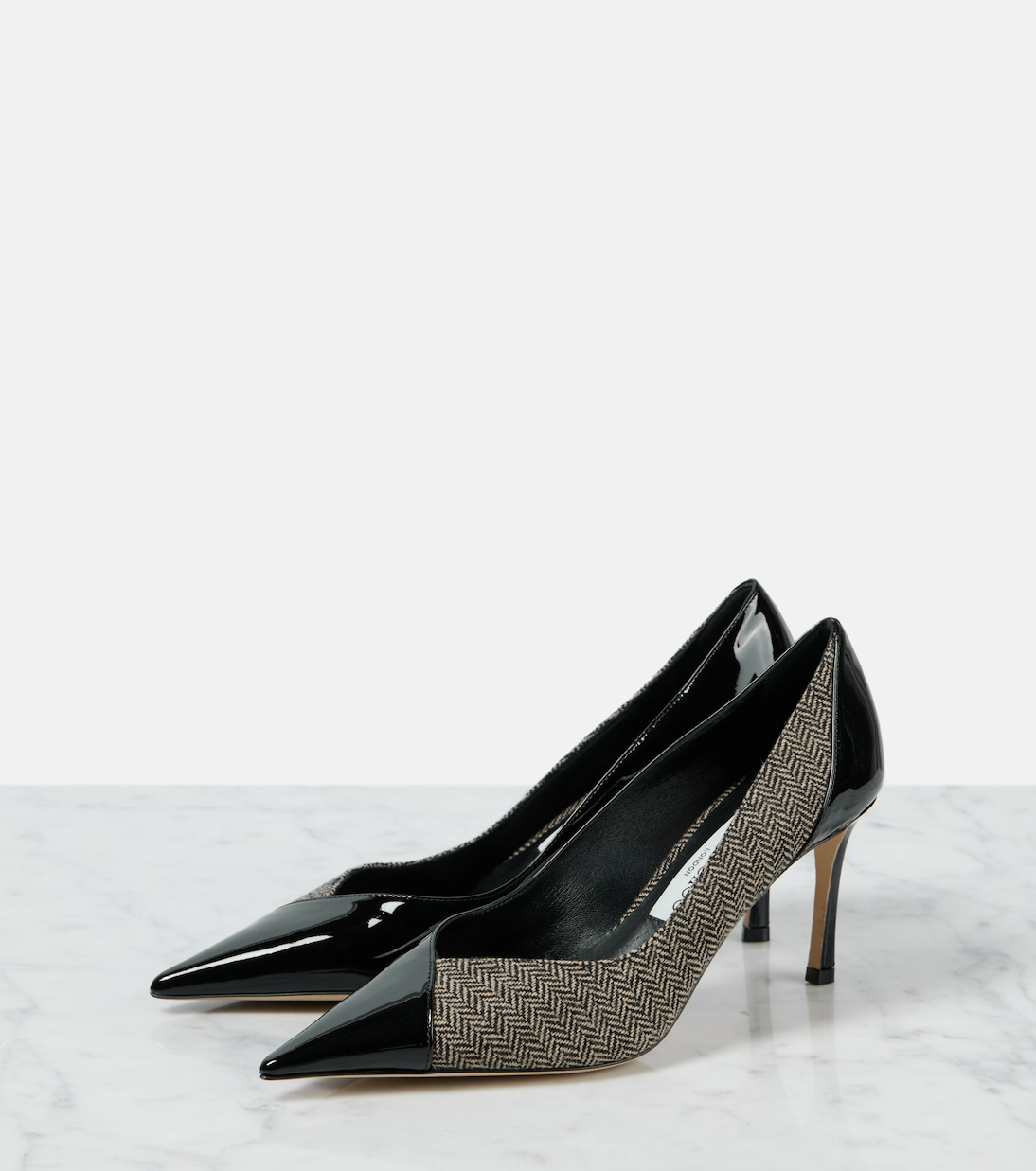 Pumps Cass 75 mit Lackleder | Jimmy Choo