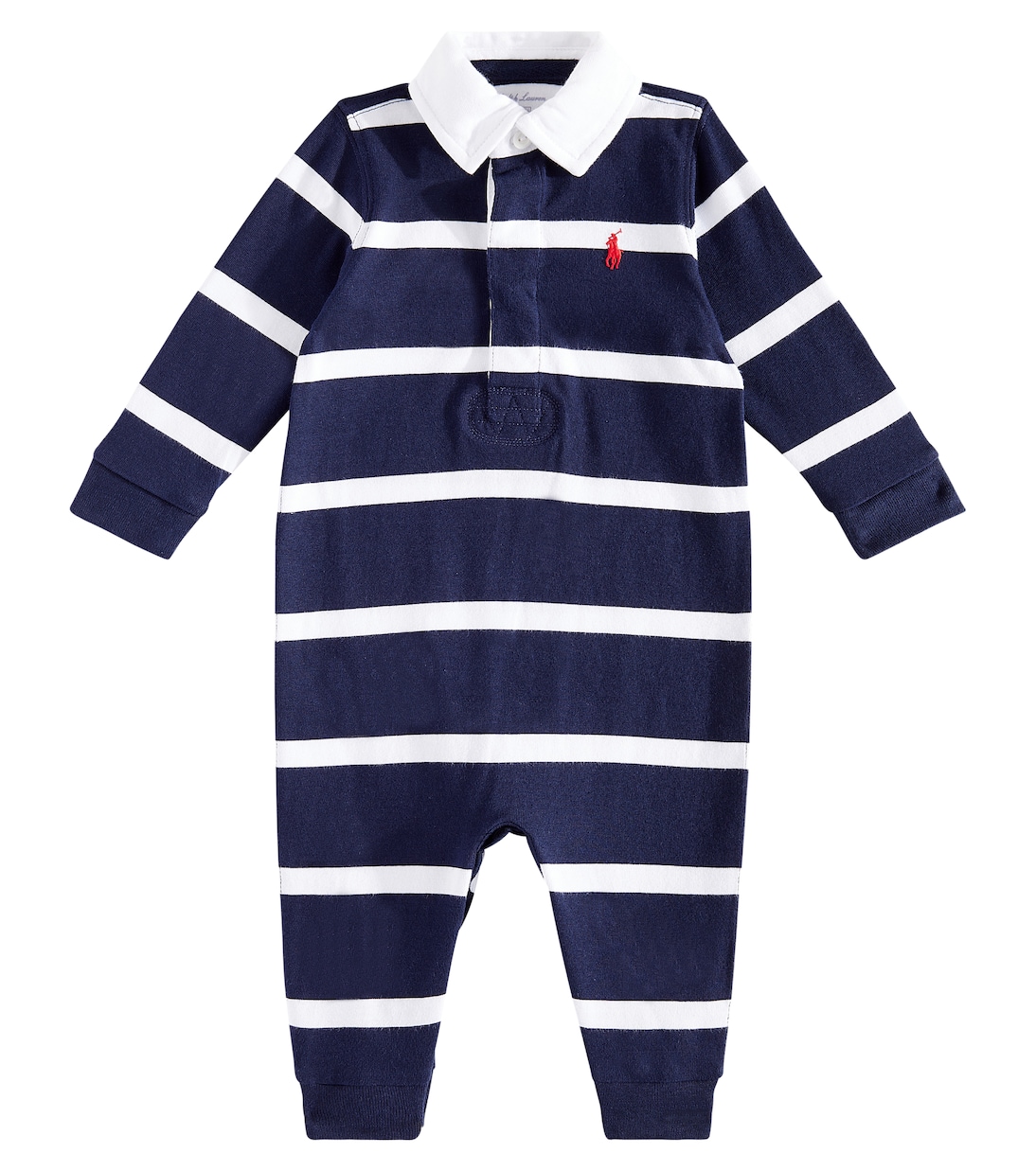 Baby Rugby striped cotton onesie | Polo Ralph Lauren Kids