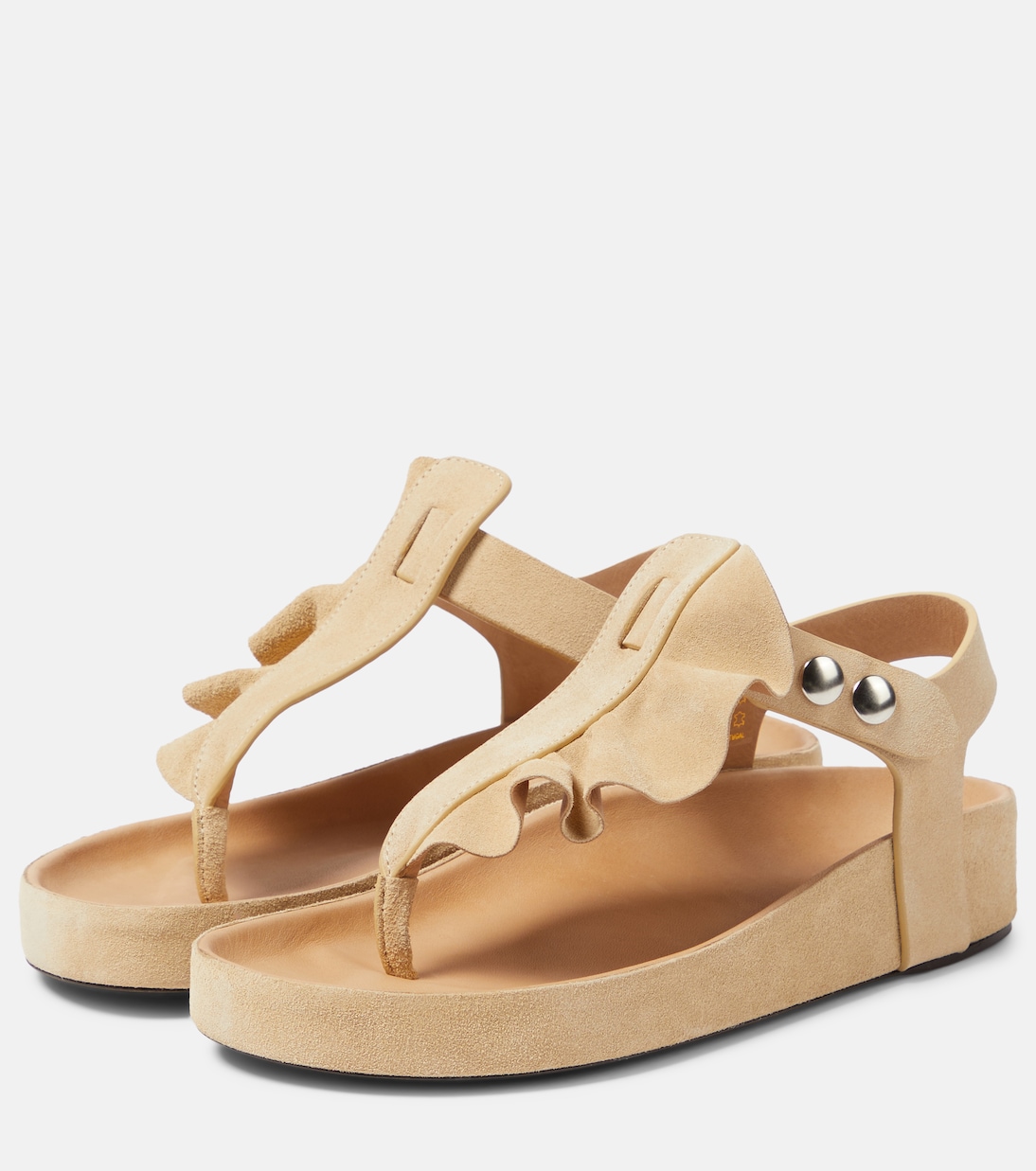 Sandalen Isela aus Veloursleder | Isabel Marant