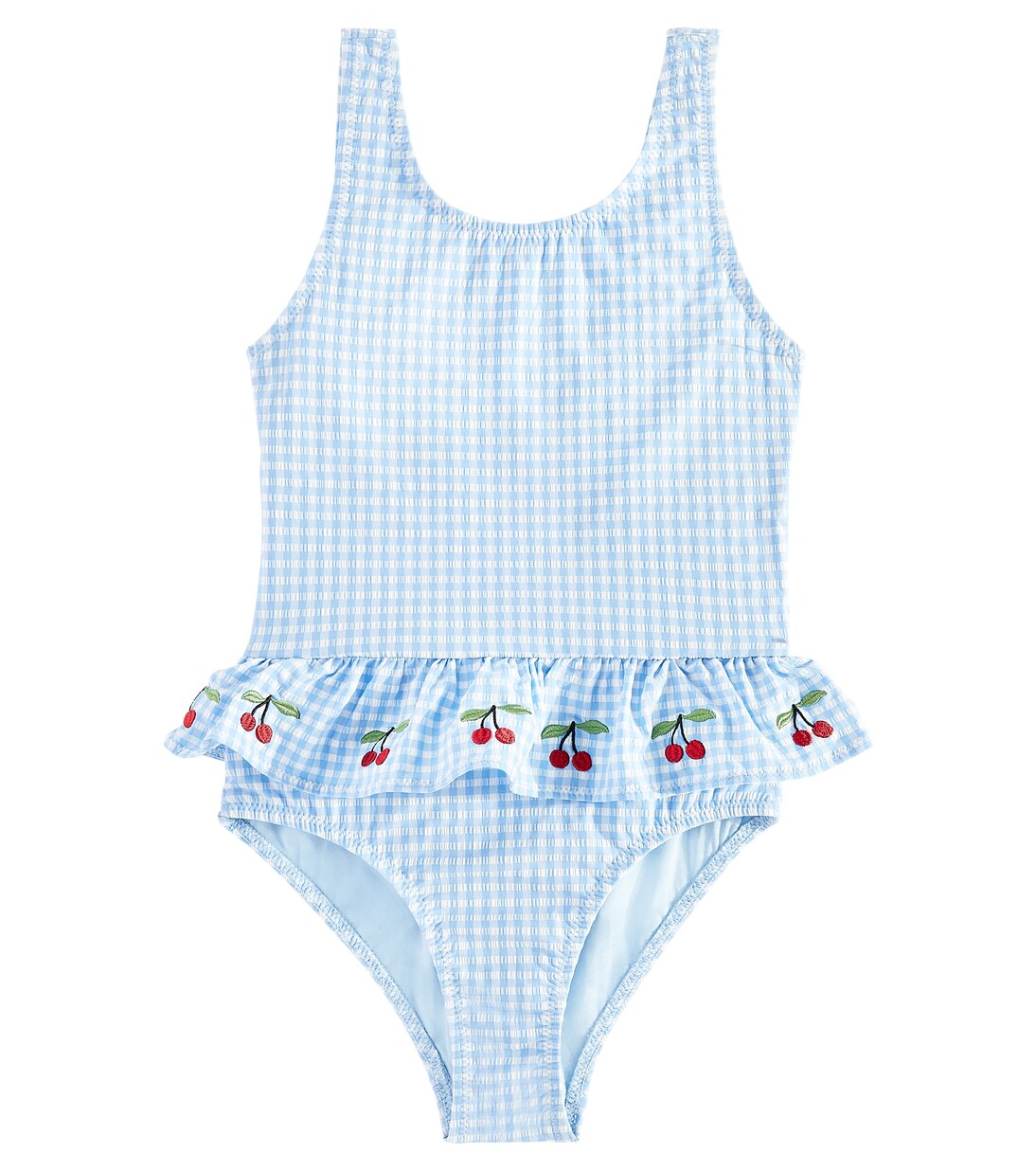 Maillot de bain Soline brodé à carreaux | Konges Sløjd