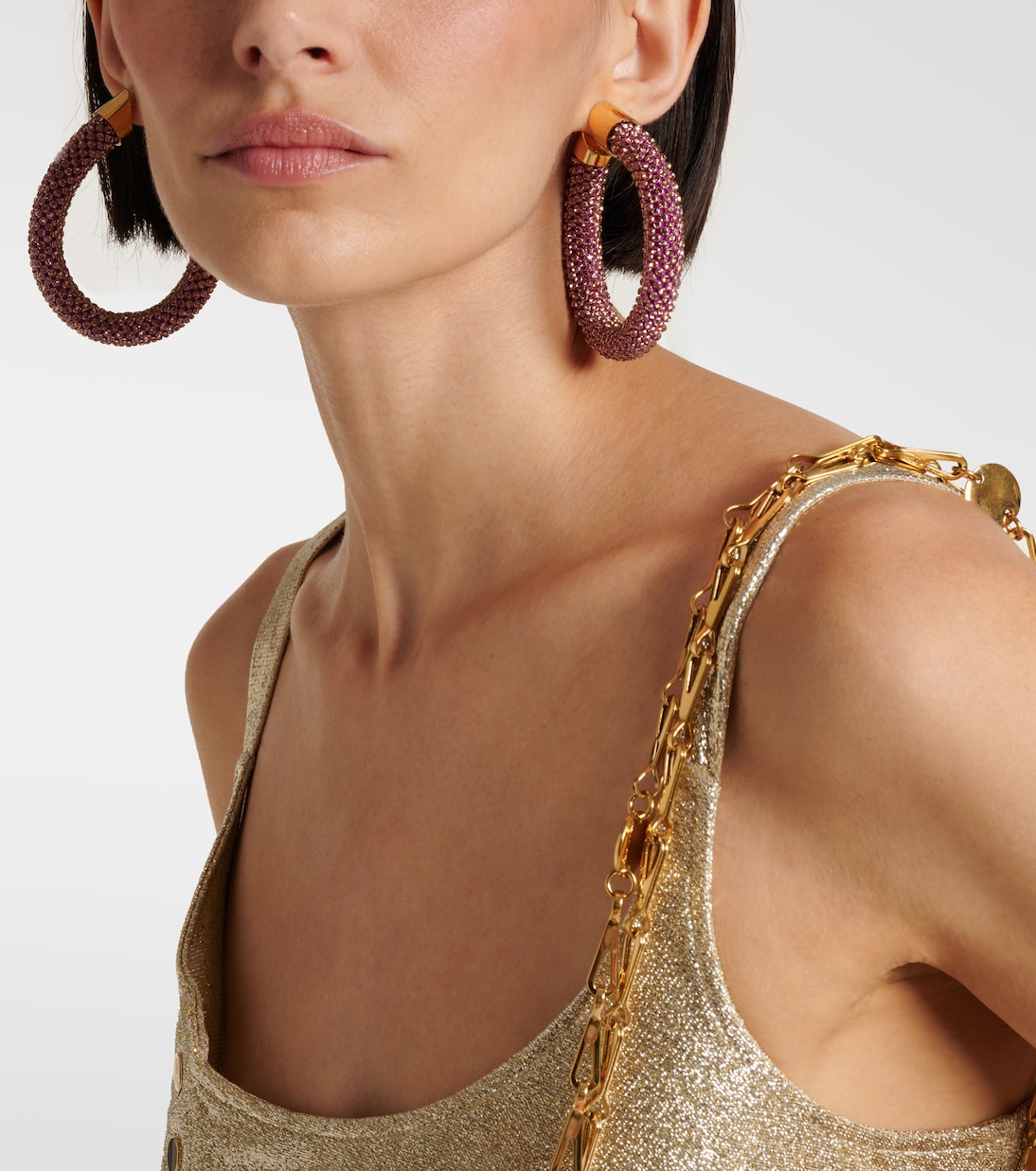 Boucles d’oreilles à ornements | Rabanne