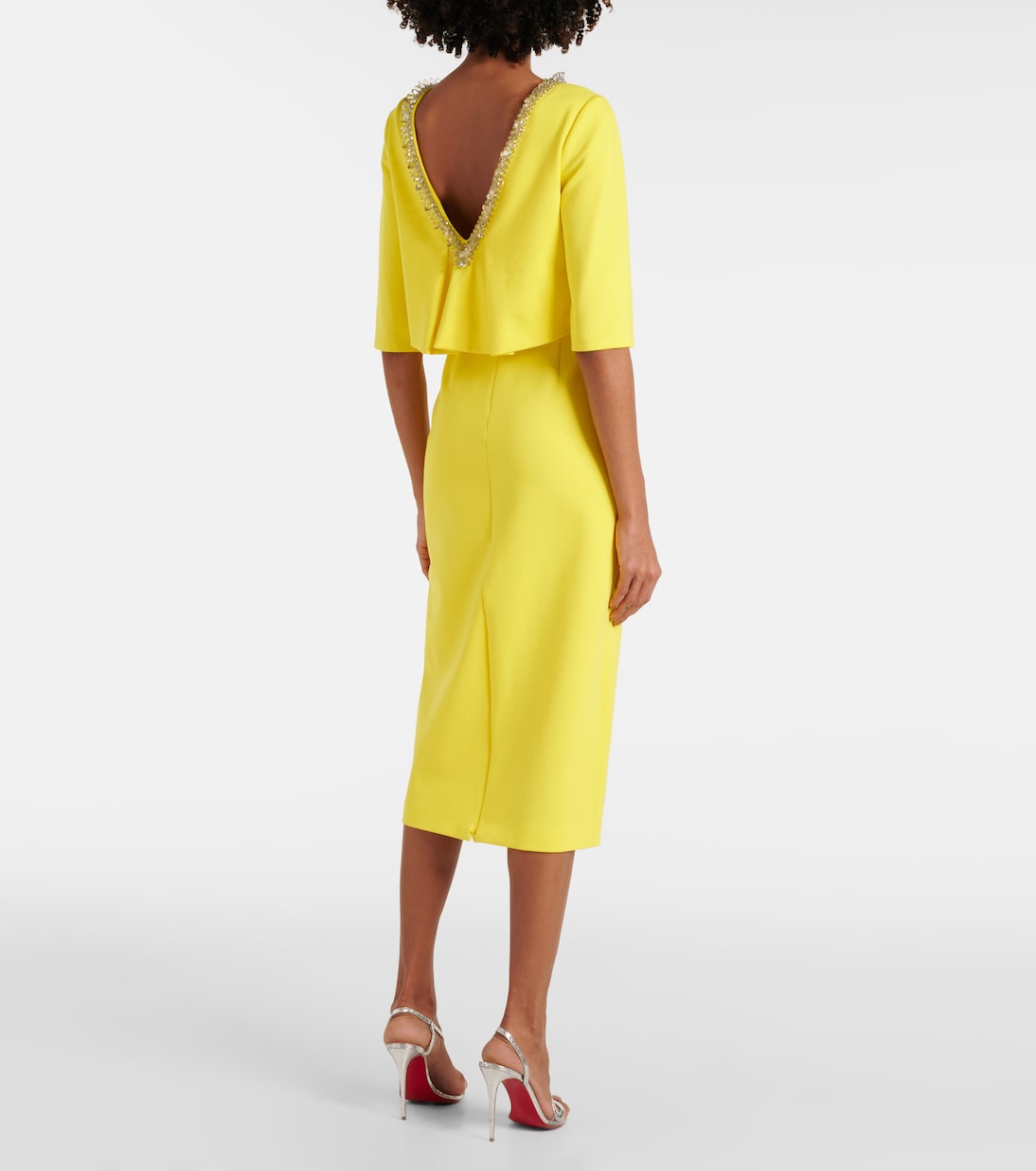 Robe midi Emotional Essence à ornements | Dorothee Schumacher