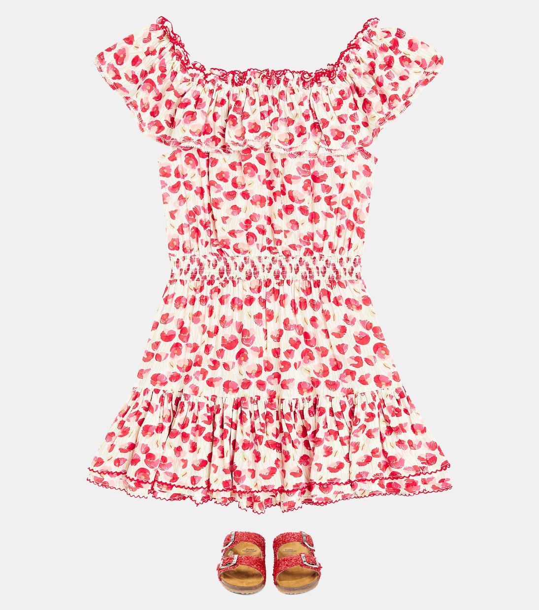 Robe Bella imprimée | Poupette St Barth Kids