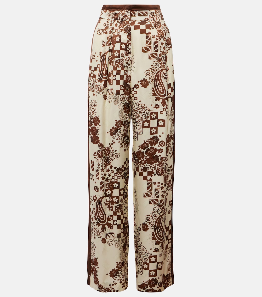 Weite High-Rise-Hose | Alémais