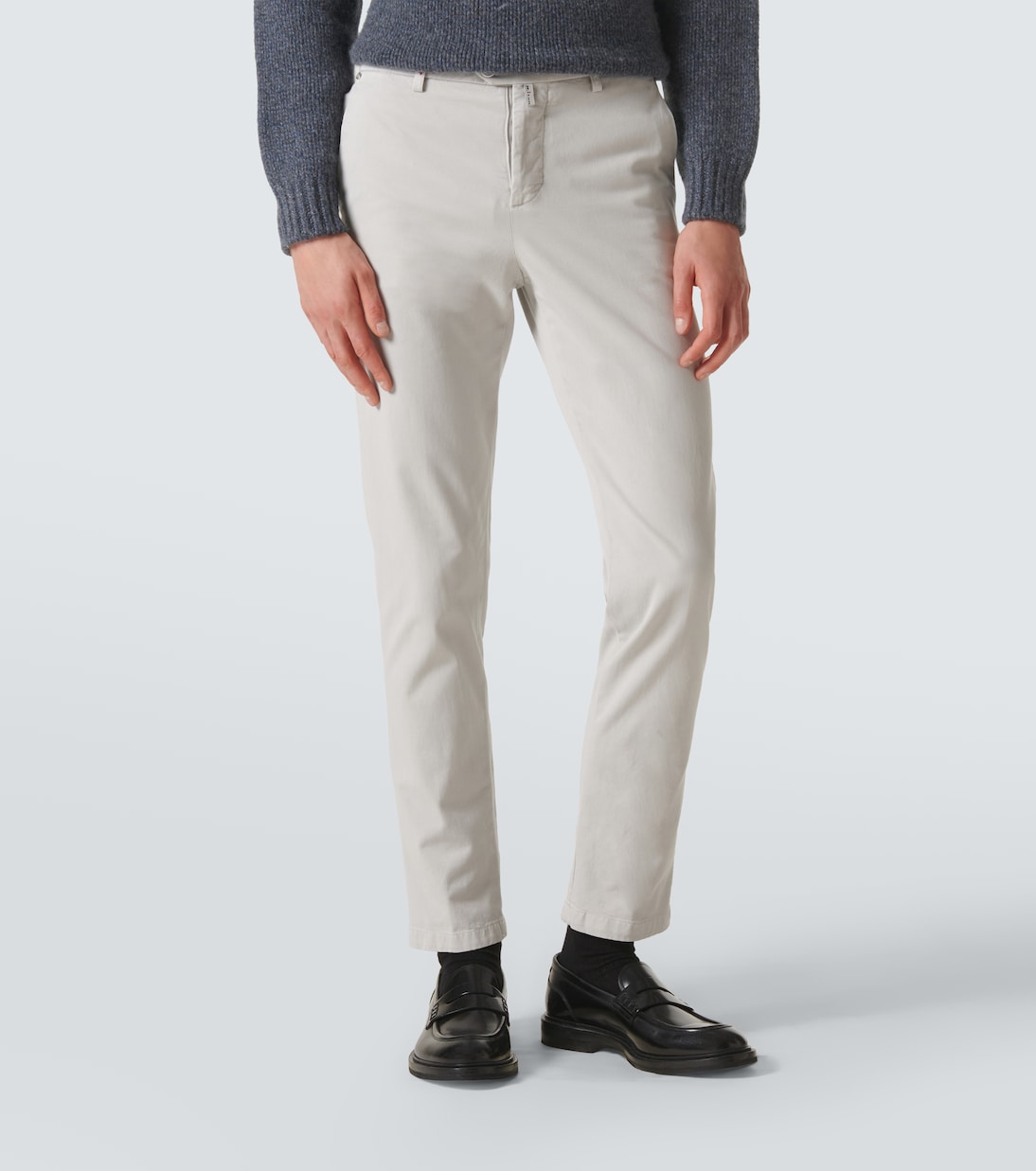 Mid-Rise-Chinohose | Kiton